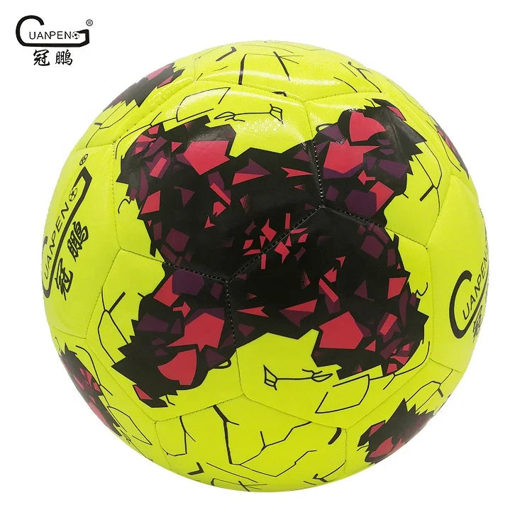 Guanpeng Custom Customer's Logo High Quality Official Size 5 4 3 Professional Match Soccer Ball