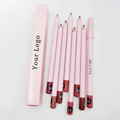 Wholesale Packaging Matte Creamy Lipliner Pencil Vendor Waterproof Long Lasting Vegan Private Label Pink Lip Liner