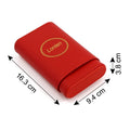 Classic PU Leather Cigar case  Inside Cedar Travel Cigar Holder