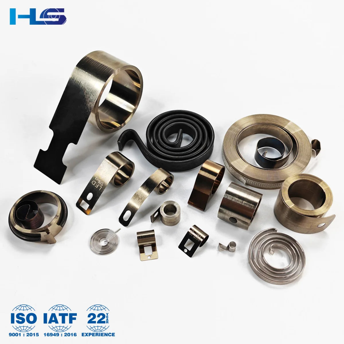 Manufacturer Industrial Custom Constant Force Metal Double Rewind Tension Torsion Power Flat Spiral Coil Spring for Tape Measure