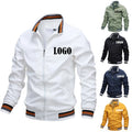2024 Fashion Motorcycle Jacket Customized Logo Outdoors Clothes Casual Streetwear Mens Jackets  Men's Bomber Spring Autumn
