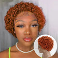 Bulk Sale for Wigs Real Natural Indian Hair Bob Deep Wave for Lace Transparent Frontal Wig Black Women