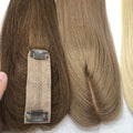 Hair Extensions Straight Indian Hair Human Hair Women Wigs 1.5x5 Silk Blonde Topper Women Toupee