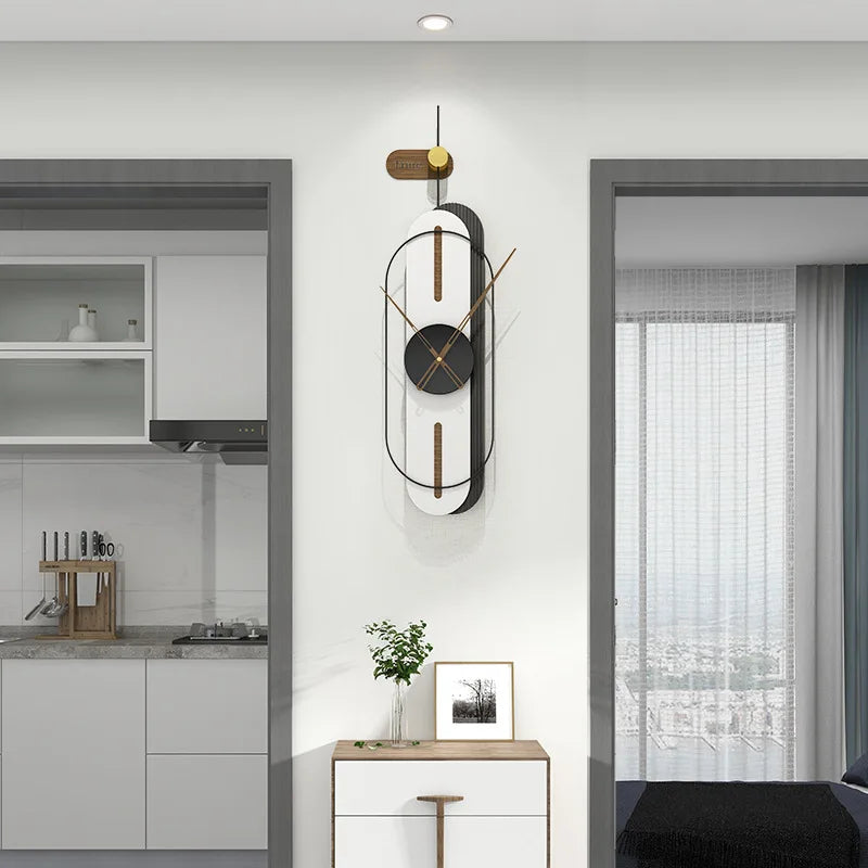 Creative Wall Clock - Stylish & Silent Modern Minimalist Decorative Clock for Living Room