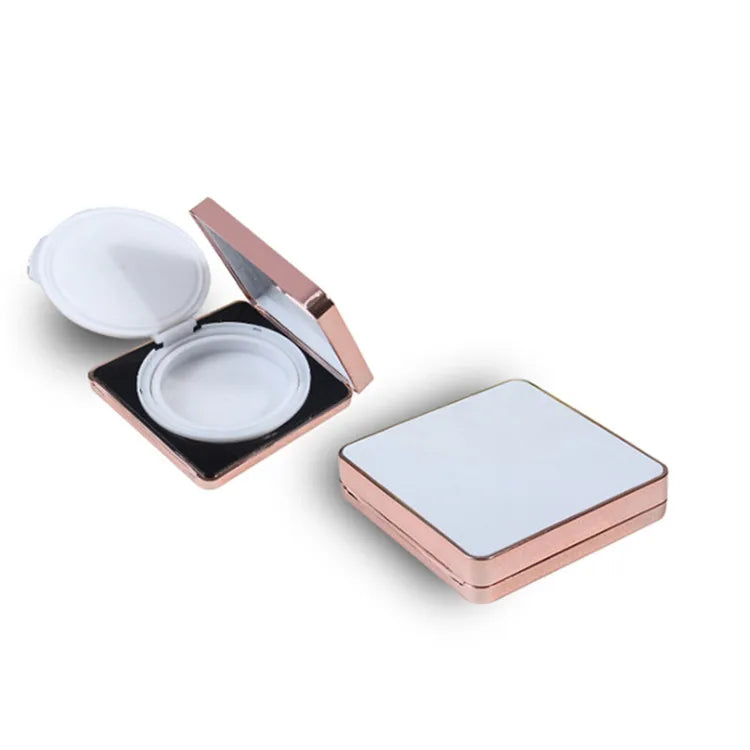Plastic Empty Round Cosmetic BB/CC Air Cushion Case/packaging Compact Powder Make-up Cute Container Foundation Jar