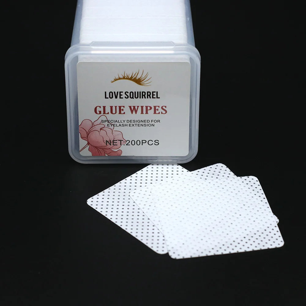 Hot Sale Glue Nozzle  with Private Label Adhesive Cotton Clean Pad Lint-Free Cotton Paper