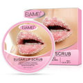 ELAIMEI Private Label Low MOQ Lip Care Scrub Sugar Lipscrub Exfoliating De Labios Lip Nourishing Dry Peeling Cream Lip Scrub