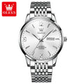 OLEVS 9928 Watch Men Fashion Mechanical Watch Brand Luxury Retro Design Wristwatch Creative Gift Relogio Masculino