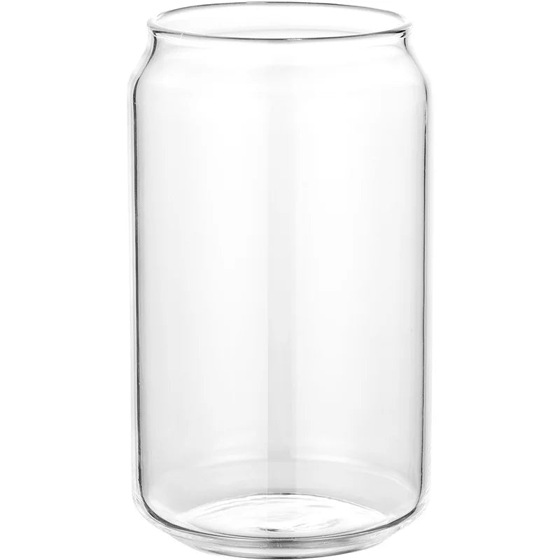 2022 STOCK Best Selling Borosilicate Can Shape Beer Glass Cup