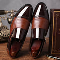 Men's Fashion PU Leather Ceremonial Bridal Shoes Business Parties Male Formal Shoes Office Dress Shoes Gentlemen Pointed Toe