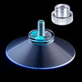 Adjustable M4/M5/M6/M8 Heavy Duty PVC Suction Cups Glass Suction Cups with Anti-Slip Feature Reusable Hanger Pads for Desk Table