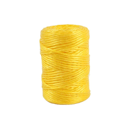 (RIOOP) Banana Tomato String Bundle Twine 3 Strands Twisted Split Film PE PP Baler Twine for Hay Grass Binding