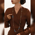 MEIZI Women's 18K Gold Plated Wedding Jewelry Sets Dubai Style Copper Accessories for Party Engagement & Anniversary Gifts