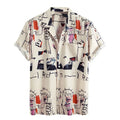 2026 New Printed Men's Shirt Hawaii Beach Holiday Entertainment Dating Clothing