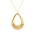 New Arrival Waterdrop Gold Chain Stainless Steel Choker Necklace Pendant Fashion Necklaces for Women Sets Jewelry