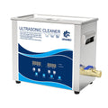 GRANBO 6.5L W-Series 40KHz Stainless Steel Ultrasonic Cleaning Machine Digital Timer Heater Adjustable Degassing Semi-Wave
