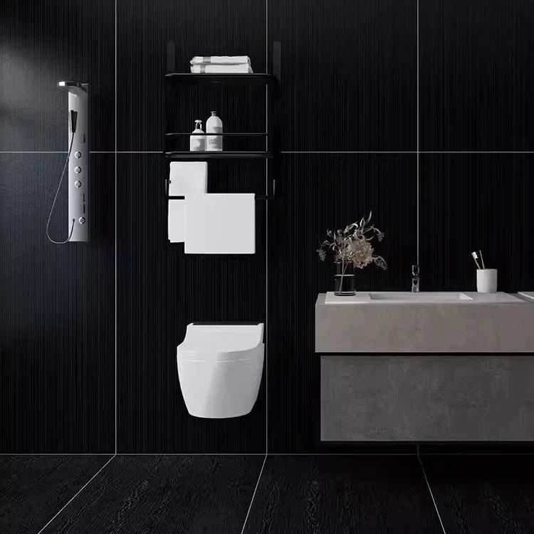 24 X 48 Inches / 600 X 1200 mm Big Size Modern Non Slip Black Porcelain Ceramic Tiles for Villa Floor