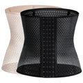 Hot Sell Women  Corset Waist Trainer 4 Steel for Fat Women and Men 3 Hooks Bone Breathable Plus Size Shapers Knitted