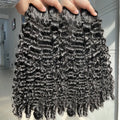 Grade 12A Double Drawn Curly Hair Bundles Human Hair Raw Cambodian Virgin Hair Cuticle Aligned 100g Single Weft