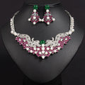 Luxury Middle East Jewelry Set Dubai Wedding Chocker Bridal Accessories Wedding Jewelry Sets
