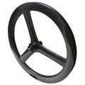 Tri Spokes 20 Inch 451mm Tubeless Folding Bike High End 20'' Aero 451 Carbon Bike Wheelset Disc Brake v Brake Wheel
