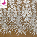 2021 Pretty Wedding Bridal Tulle Lace Net Embroidery Fabric With Sequins for Bridal HY1366-3