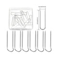 High Quality 23mm 100Pcs Stainless Steel Silver Durable Eco-Friendly Straight Quilting Needle Sewing Fabric Craft Jewelry Making