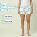 Print on Demand Custom Double-Sided Flannel Pajama Pants Drop Shipping Soft All Over Print Nordic Elements Pyjamas Pants