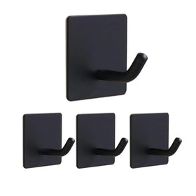Towel Hook Promotion Sticky Hanging Heavy Duty Hangers Walls Sticker Stick Towel Hooks For Bathroom Wall Mounted