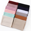 Wholesale Fashion New Solid Color Plain Long Headscarf Bubble Chiffon Soft Hijab Premium Scarf Muslim Women Shawl