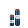 150ML 250ml Custom Double Wall Vacuum Insulated Stainless Steel Water Bottle with Wooden Lids for Kids