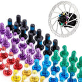12pcs/Lot Stainless Steel T25 Torx M5*10 Disc Brake Rotor Bolt MTB Cycling Accessory Parts Tool Fixing Screw for Bicycle