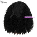 VMAE Brazilian Afro Curly Made Wigs Fashion Remy Natural Color 4A 4B 4C 100g Machine Wig Human Hair Extension