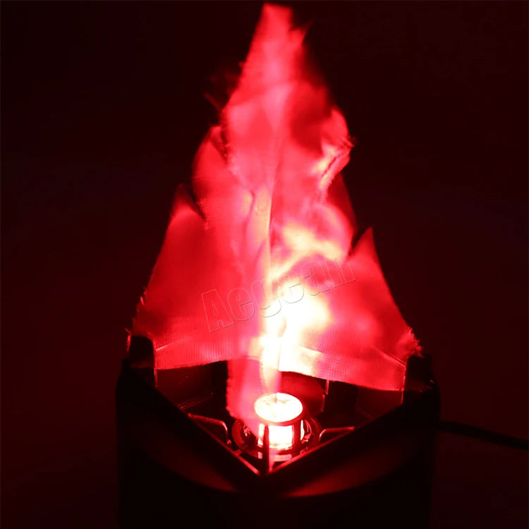 Mini Led Fire Effect Light Professional Portable Electronic Equipment 3W 3D Flame Projector for Club Hotel Festival Celebrations