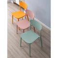 Eco-Friendly Colorful Restaurant Plastic Chairs for Dining and Hotel Customized Stackable Plastic Chair Living Room Furniture
