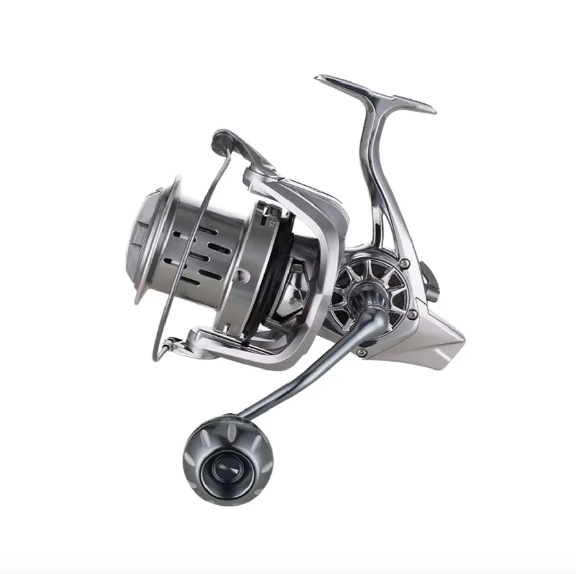 Hunter-Fisherman King Aoshark Metal Spinning Reel Long-Casting Left Hand Sea Fishing Stream River Lake 4.1:1 Gear Ratio MegaBDM