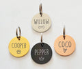 Customized Silk Screen Printing Metal Stainless Steel Pet Tags for Identity Verification