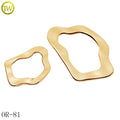 Washable Bikini Hardware Metal Gold Buckle Designer Swimwear Accessory Alloy Adjustable Buckle Fasteners