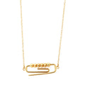 Women's Gold Plated Necklace Fashion Jewelry With Pearl for Parties Brass Gold Finish Ladies Necklace Chain Women's Accessory