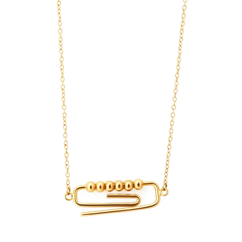 Women's Gold Plated Necklace Fashion Jewelry With Pearl for Parties Brass Gold Finish Ladies Necklace Chain Women's Accessory
