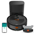 Bagotte Smart Robot Vacuum Cleaner with Laser Navigation Wet Dry Floor Cleaning for Hotels Battery Powered Emptying Dustbin