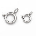 5-18mm Fashion Stainless Steel 18k Gold Plated Spring Clasp Jewelry Lobster Clasp for Necklace Making