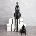Sculpture Interior Decorations Creative Character Ornament Home Art Crafts Ornament
