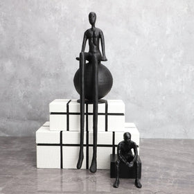 Sculpture Interior Decorations Creative Character Ornament Home Art Crafts Ornament