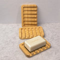 Eco-Friendly for Soap Box with Toilet Slot and Dish Soaps Saver for Bathroom and Kitchen Use