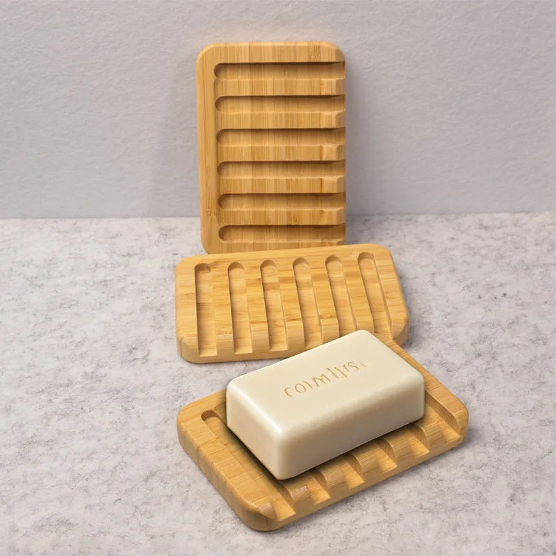 Eco-Friendly for Soap Box with Toilet Slot and Dish Soaps Saver for Bathroom and Kitchen Use