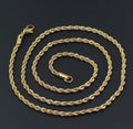 Wholesale Gold Hip Hop Necklace Chain Waist Silver Mens Body Filled Men Chain Manufacturer Rope Link Stainless Steel Chain