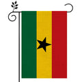 Ghana Flag Outdoor High-quality Linen Material 12*18In More Styles for You to Choose From