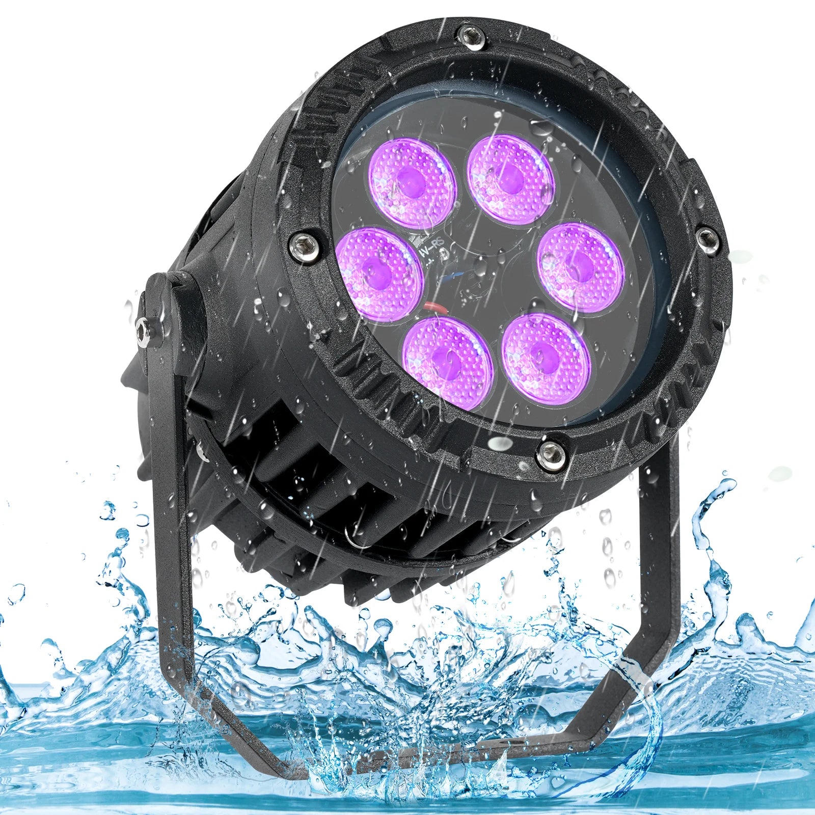 20W Waterproof RGB Par Lamp With Remote Control Stage Light for Dj Concert Party Weddings Nightclub Outdoor Par Lights