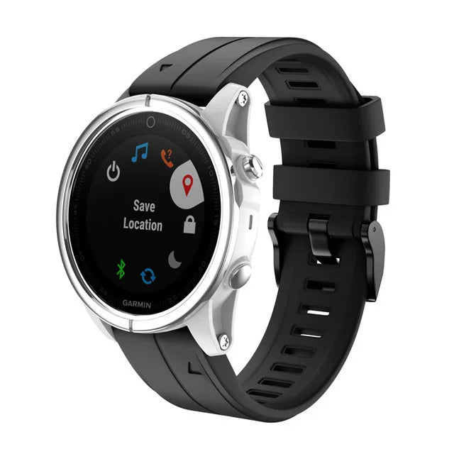 Factory Easyfit Wrist Band for Garmin Fenix 6s X 6s Pro X EPIX Smart Watch Soft Silicone Quick Release Watchband Durable Rubber